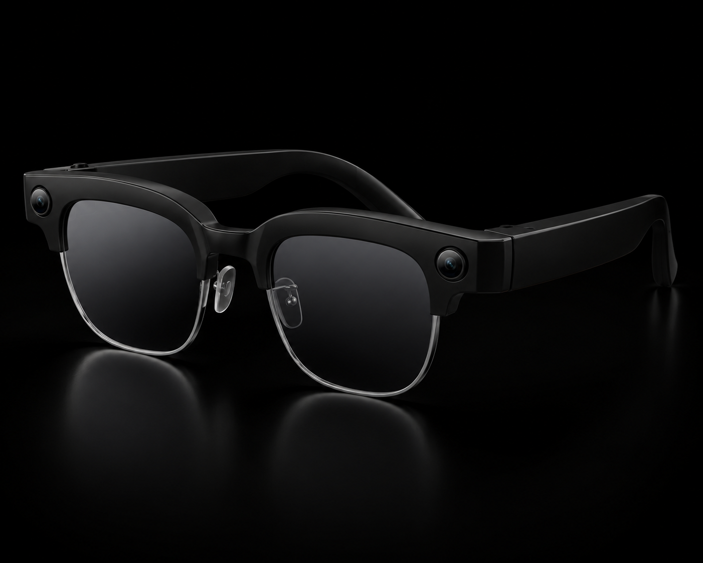 Smart AI Glasses with HD Camera, Bluetooth Calling & Real-Time Translation