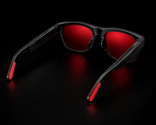 AI Photochromic Smart Glasses Bluetooth Audio, Voice Assistant & Real-Time Translation