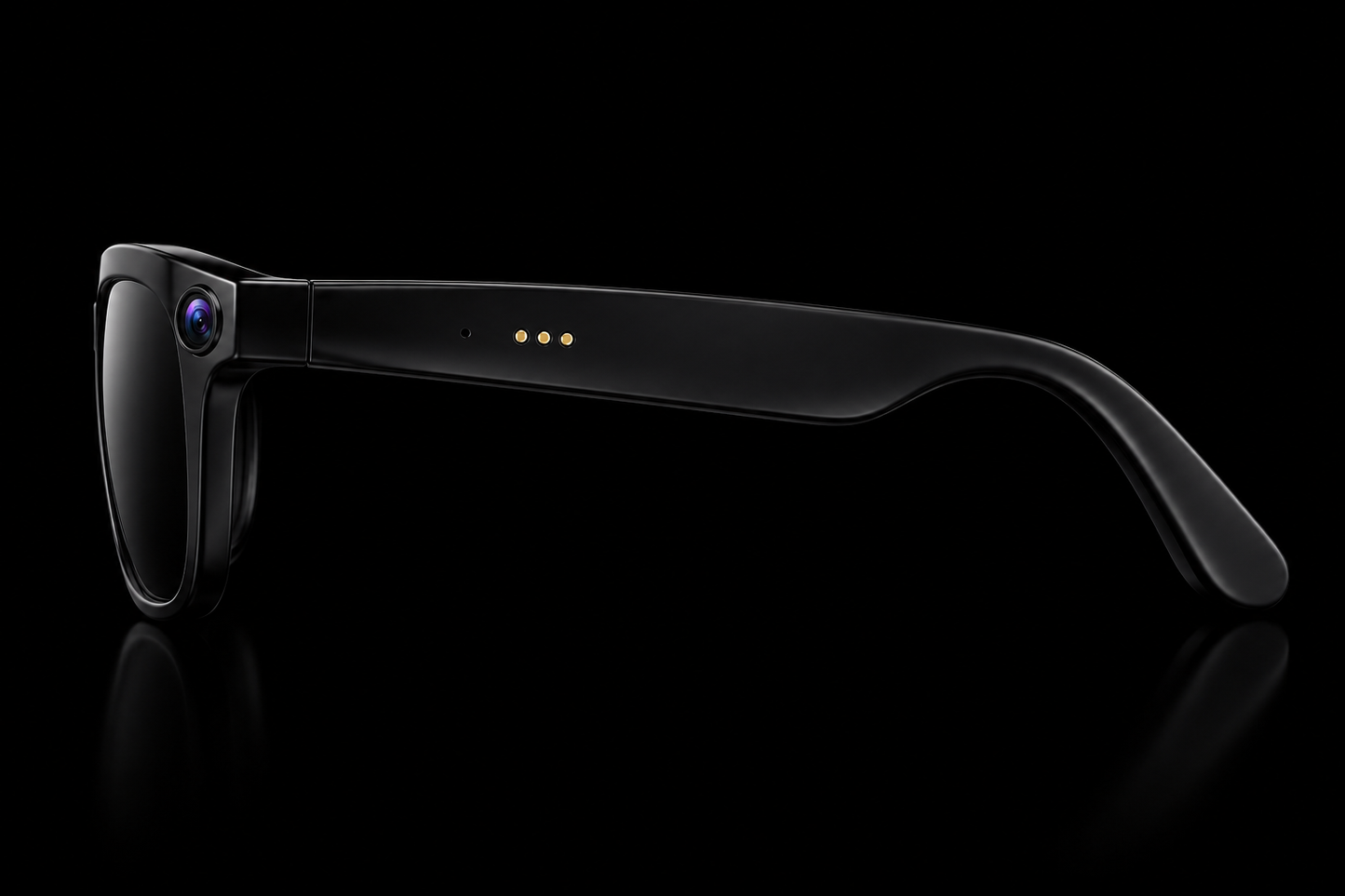 4K Smart Glasses with HD Camera, Bluetooth Calling, AI Voice Control, WiFi & Interchangeable Lenses